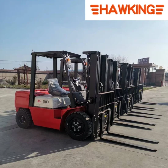 Diesel 3 Ton Forklift Price Heli Hangcha Brand CE Certificate Factory Direct Wholesale Electric Clamp Attachment Manual Lifting Warehouse LPG CPC30 Pneumatic
