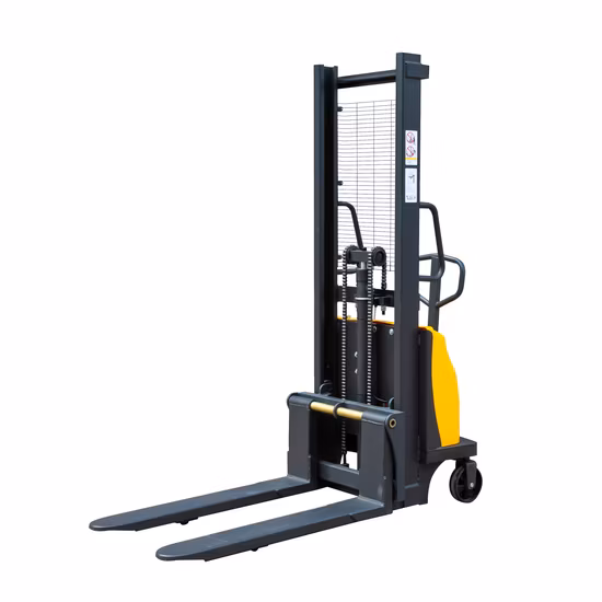 1.5t 2t Lifting Height 1.6m 2m 2.5m 3.0m 3.5m Economical Hand Operated Hydraulic Semi Electric Stacker Electric Lift Ladder Forklift Truck