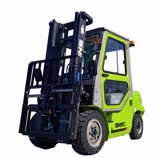 Montacargas Manual 3 Ton 3.5 Ton LPG Gas Gasoline Petrol Diesel Forklift with Paper Roll Clamps Accessories