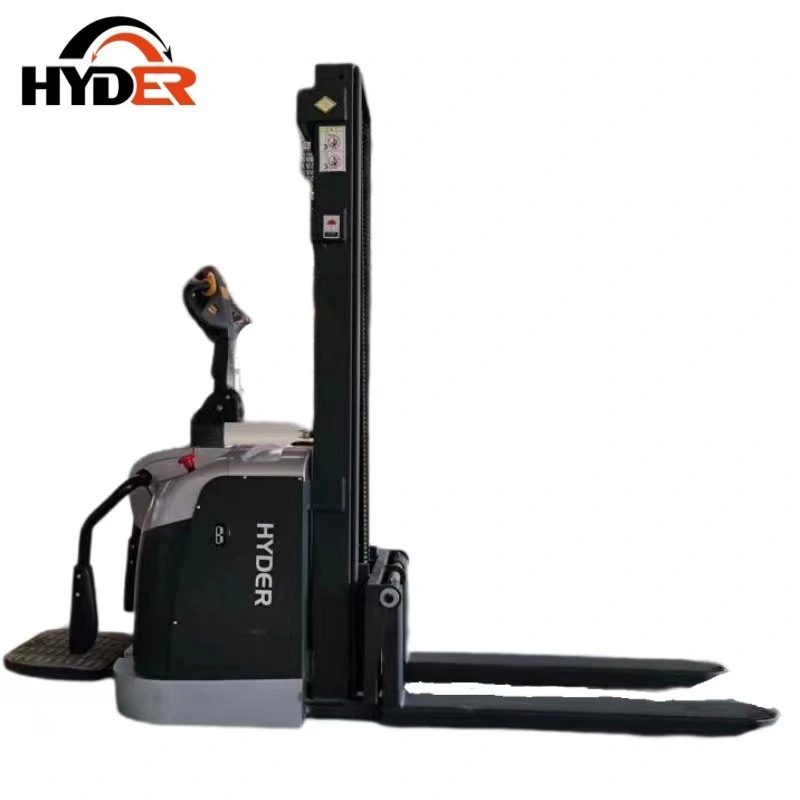 Hyder Top Quality CE Certificate Standing on Stacker Electric Forklift 2t