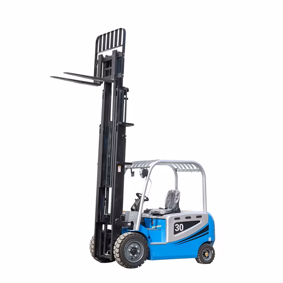 Cheap Hydraulic 2000kg Semi Electric Forklift Certification New Style 2 Ton Electric Forklift for Sale Portable