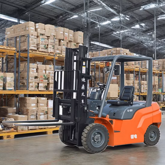 3ton Ice301 Li-ion Battery 80V Forklift with CE