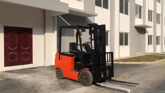 Fork Lift 2 Ton 2t Electric Forklift Truck Battery Forklift with 5.5m 5500mm Three Stage Full Free Mast Triplex Full Free Mast