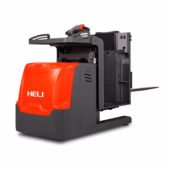 Stand on Stacker Customized Length of Fork Lift Electric Forklift