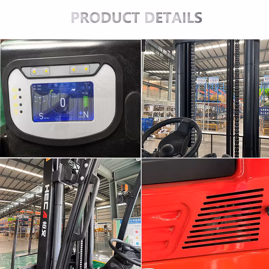 Direct Deal\Lithium\ Lead-Acid Battery\1-6 Ton\Wholesale\Mini\Small Electric Forklift with Zapi Controller