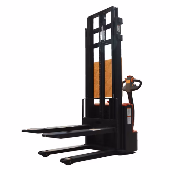 Customized New Adjustable Electric Stacker Hand Pallet Truck Fork Lift Forklift 3 Ton